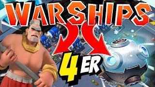 The Reality of Rushing to 4 Engine Room ▶ Boom Beach Warships Season 62