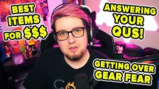 BEST ITEMS FOR MONEY, GET OVER GEAR FEAR + MORE | ANSWERING YOUR QUS | Escape from Tarkov | TweaK