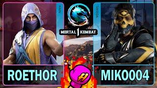 MK1 Roethor (RAIN) VS Miko004 (TAKEDA)Mortal Kombat 14K 60ᶠᵖˢ