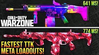 WARZONE: Top 5 BEST TTK META LOADOUTS After Update! (WARZONE Fastest TTK Weapons)