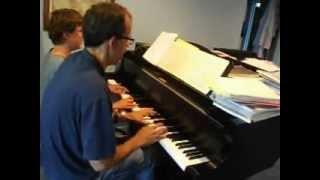 Isaac and David Taylor playing Beethoven.