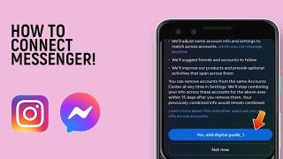 How to Connect Facebook Messenger To Instagram iOS & Android [easy]