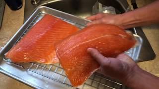 Cold Smoked Salmon on Weber Smokey Mountain | Amazen