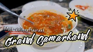 Grand Samarkand | Uzbekistan food |  VLOG in Seoul, South Korea