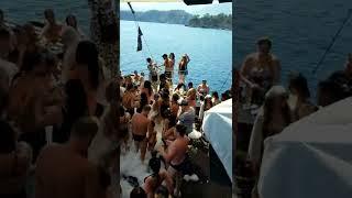 Children and Adults enjoyed the Foam Party of the Boat Tour | Antalya Boat Trip 2022