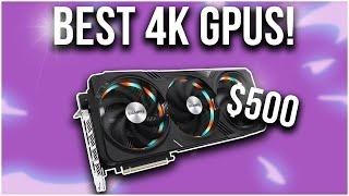 BEST GPUs for Gaming at 4K in 2024!