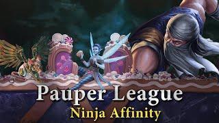 Pauper League - Dimir Ninja Affinity - Being Aggressive in Dimir