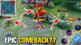 IMPOSSIBLE COMEBACK!! CHOU HARD CARRY SOLO RANK GAMEPLAY | NEW SEASON 25 - Mobile Legends