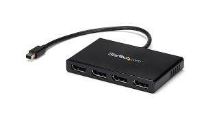 Mini DisplayPort to DisplayPort Multi-Monitor Splitter - MSTMDP124DP | StarTech.com