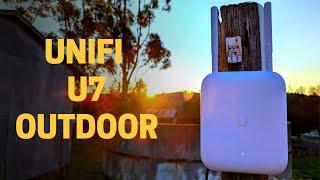 Unifi U7 Outdoor - Install, setup, testing #unifi #networking