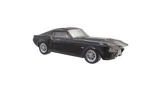 3D Model Black Muscle Car - Also for Print STL - CGTrader