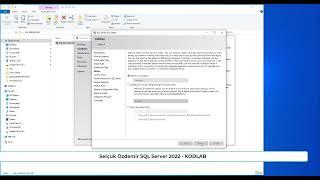 SQL SERVER 2022 Kurulum
