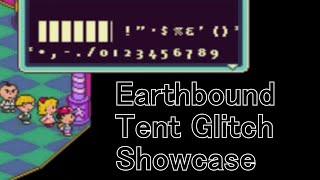Earthbound Tent Glitch Showcase