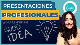  COMO USAR CANVA PARA PRESENTACIONES: Tutorial Canva  