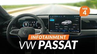 VW PASSAT (2024) Infotainment REVIEW | TEST ️ mit MIB 4