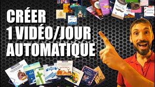 CRÉER DU CONTENU VIDÉO QUOTIDIEN EN AUTOMATIQUE