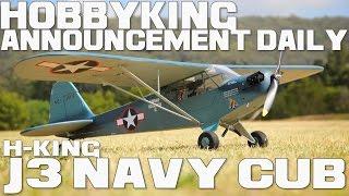 H-King J3 Navy Cub - HobbyKing Announcement Daily