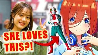 Miku Itou loves Tokusatsu Heroes?!