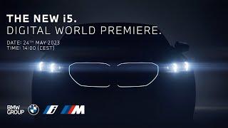 The Digital World Premiere of the new BMW i5