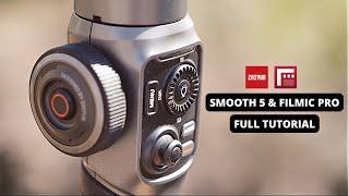 ZHIYUN Smooth 5 +  FiLMic Pro Integration | Full Tutorial