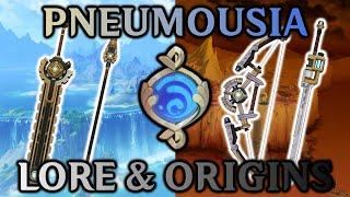 Origins of Pneumousia Power - The Construction Series and More (Genshin Impact Lore)