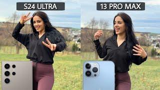 Samsung Galaxy S24 Ultra Vs iPhone 13 Pro Max Camera Test Comparison