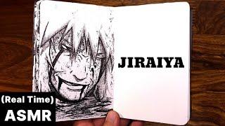 [ASMR] Drawing JIRAIYA️ - Naruto (Real Time)