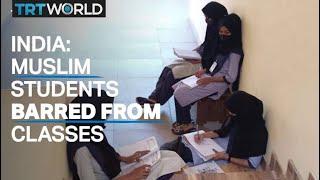 Indian college bars Muslim students from class for wearing hijab