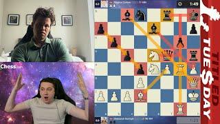 GM Oleksandr Bortnyk CRUSHED!!! GM Magnus Carlsen