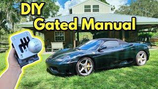 I Got the FIRST Ferrari Gated Manual Swap Kit in the World for DIYers! (Plug and Play)