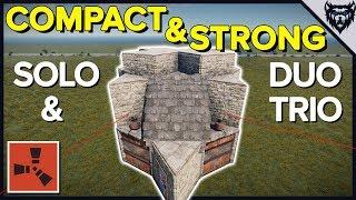 RUST - Compact & Strong Solo/Duo/Trio Rust Base Design (2019)