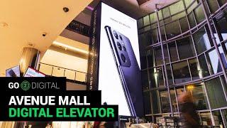 Avenue Mall Digital Elevator | Go2Digital