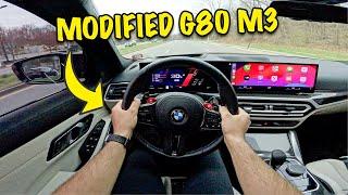 WHAT IT’S LIKE TO DRIVE A MODIFIED 500hp G80 M3!
