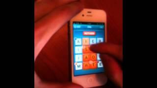 Ruzzle, il campione in azione