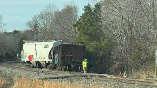 Train Derailment on the Buckingham Branch | Beaverdam, VA