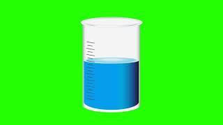 Lab Beaker Animation - Green Screen | Animation Video | After Effect | Latest Video 2020