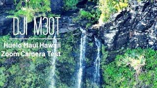 DJI M30T SAR Drone Zoom Camera Test - Haiku Maui Hawaii