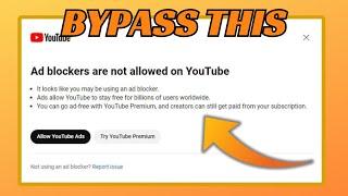 How To Block Youtube Anti-AdBlock [FIX YOUTUBE ADBLOCK]