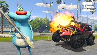 GTA 5 : OGGY And JACK Destroyed Cursed Killer Car In GTA 5 !