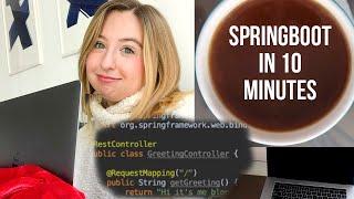 Learn SpringBoot in 10 minutes | SpringBoot REST API Tutorial