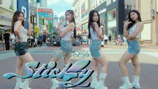 [KPOP IN PUBLIC ONE TAKE] KISS OF LIFE (키스오브라이프) 'Sticky'  DANCE COVERㅣ @동성로ㅣPREMIUM DANCE