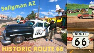 ROUTE 66 ROAD TRIP | Seligman Arizona | The Movie Cars Inspiration