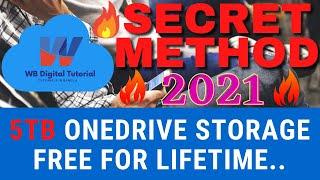 How to get OneDrive 5TB storage for free (Private Method) 