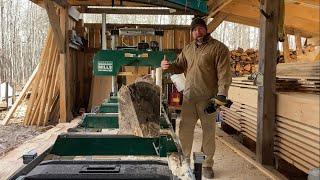 #205 Woodland Mills Upgrades You Haven’t Seen and MANUAL Log Turner