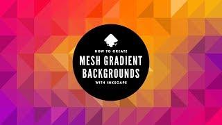 Inkscape Tutorial: Mesh Gradient Background