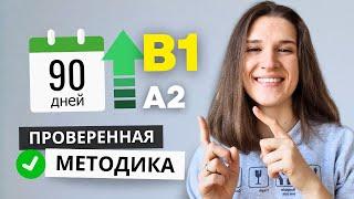 Как я выучила английский с А2 до В1 за 3 месяца - ДЕЛЮСЬ МЕТОДИКОЙ