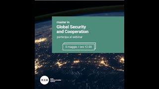 Università IULM - Master Specialistico in Global Security and Cooperation