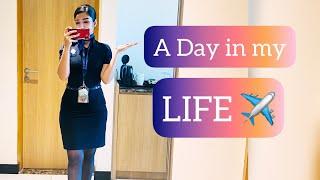 A Day In LIFE Of A CABIN CREW️ |akanchasharmavlogs