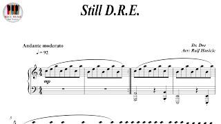 Still D.R.E. - Dr. Dre ft. Snoop Dogg, Piano Sheet Music