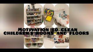 Motivation to clean children´s rooms and floors